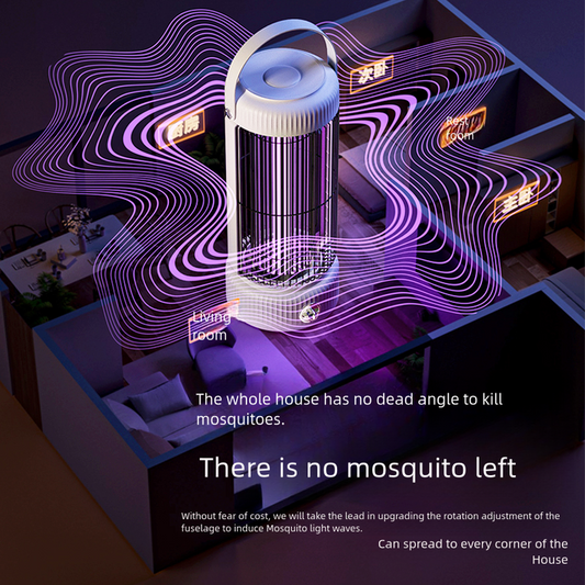 مصباح قتل البعوض الخارجي – جهاز قتل الحشرات LED و إضاءة للحديقة